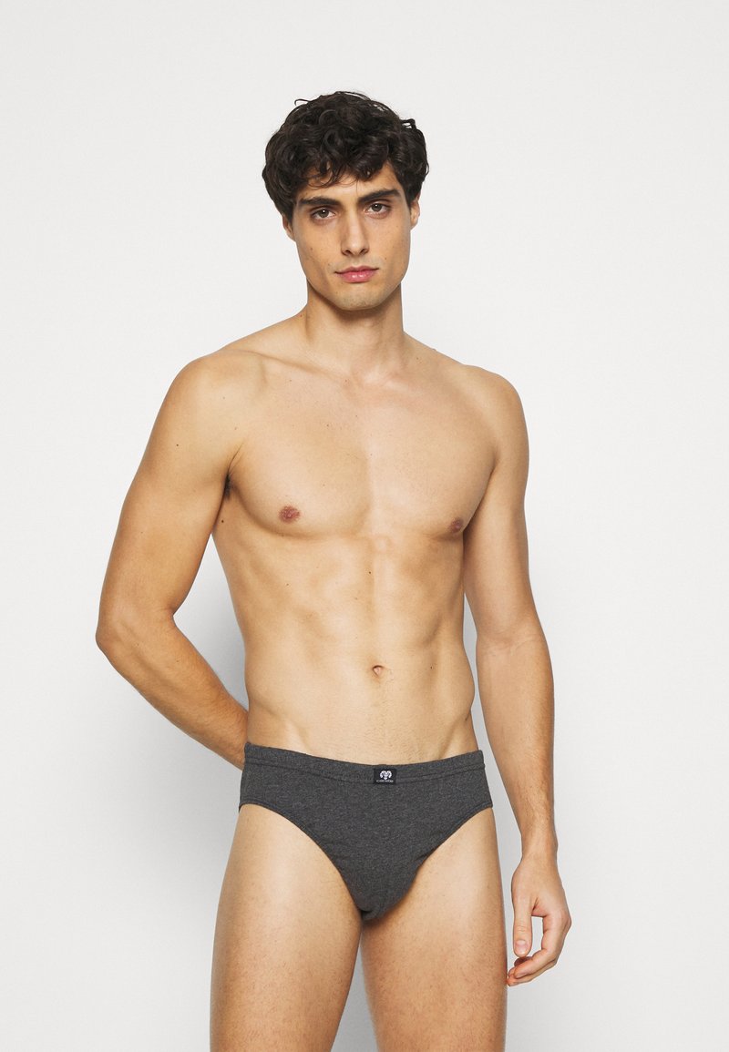 Herren Unterhosen | Ceceba 5 PACK Slip grey/dark/melange/schwarz - HD87331 Herren Unterhosen | Ceceba 5 PACK Slip grey/dark/melange/schwarz - HD87331