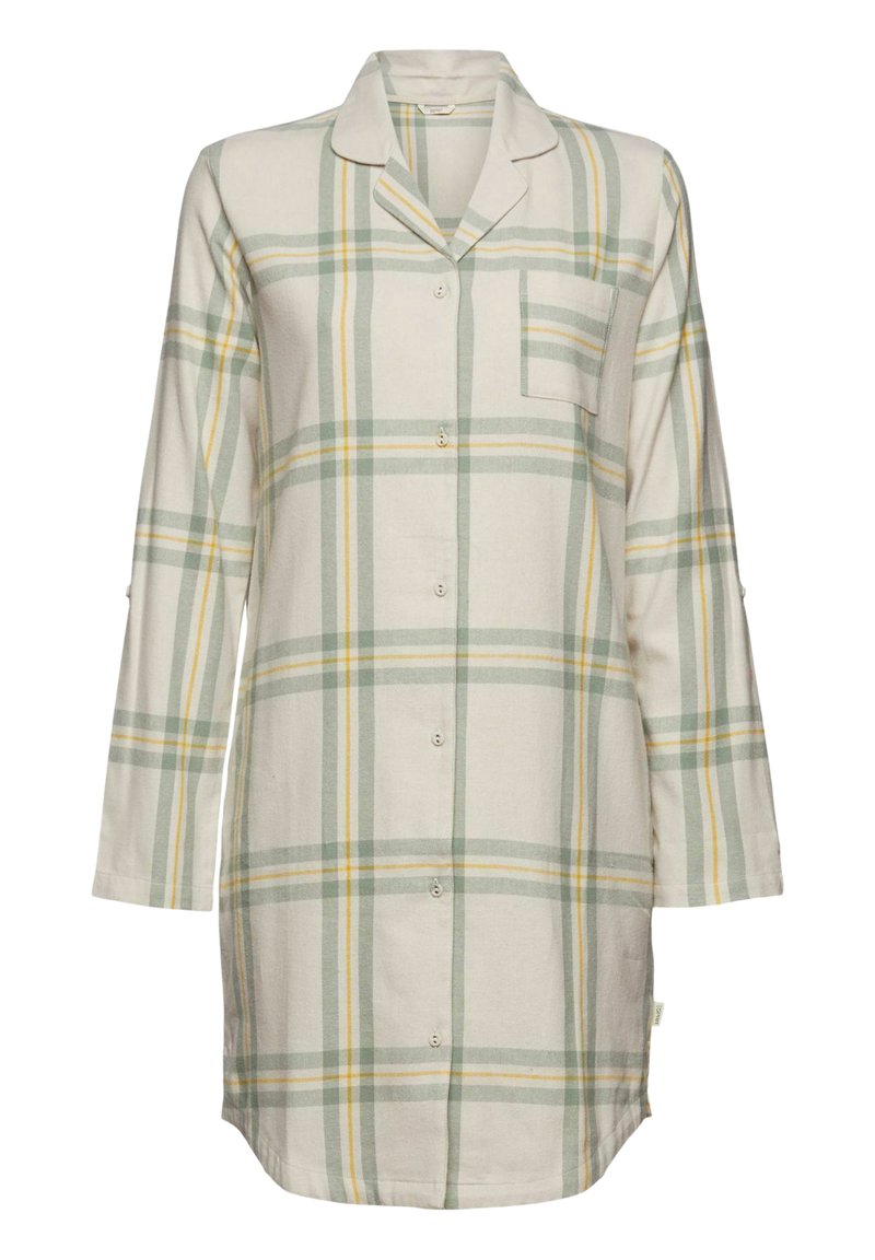 Damen Nachthemden | Esprit FLANELL Nachthemd ice/blau-metallic - VO16340 Damen Nachthemden | Esprit FLANELL Nachthemd ice/blau-metallic - VO16340