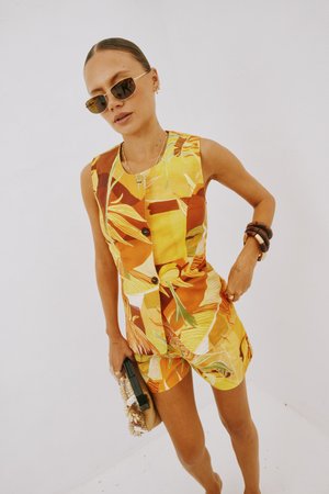VERANO SOL WAISTCOAT - Liivi - orange