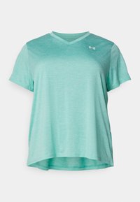 Under Armour - TECH TWIST - Sport T-Shirt - radial turquoise/white Thumbnail-Bild 1