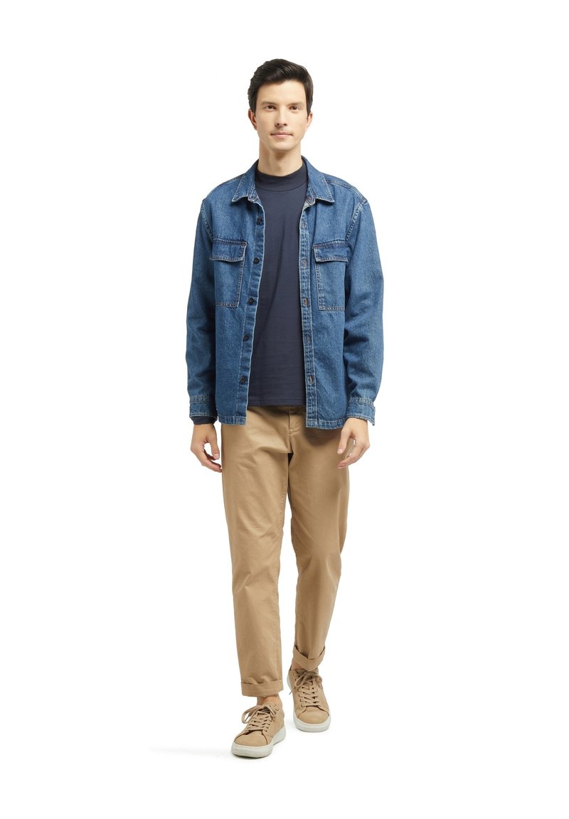 Lawrence Grey NEW YORK STYLE Langarmshirt marine/dunkelblau