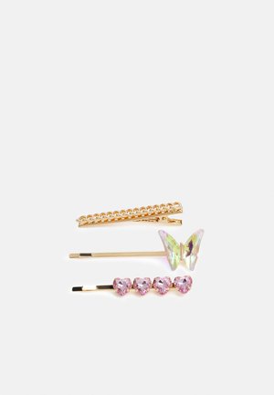 CARALAELIA 3 PACK - Accessoires cheveux - gold-coloured/clear/multi