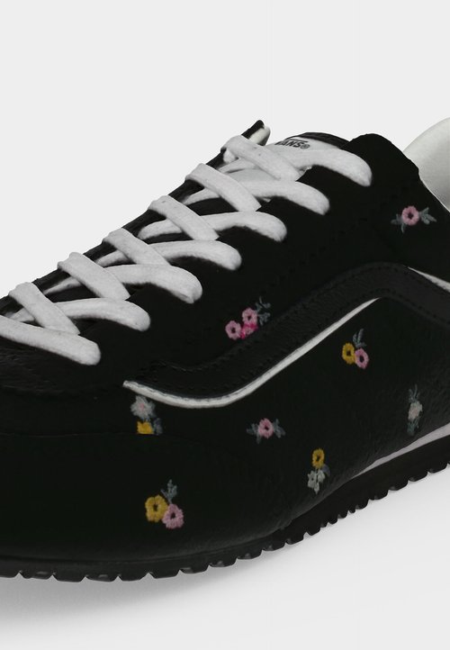 Vans SUPER LOWPRO - Trainers - floral embroidery black/pink — foto 7