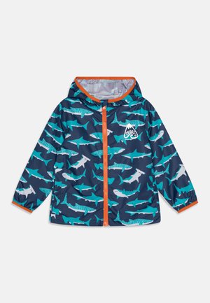 Frugi RAIN OR SHINE UNISEX - Ūdensnecaurlaidīga jaka - dark blue