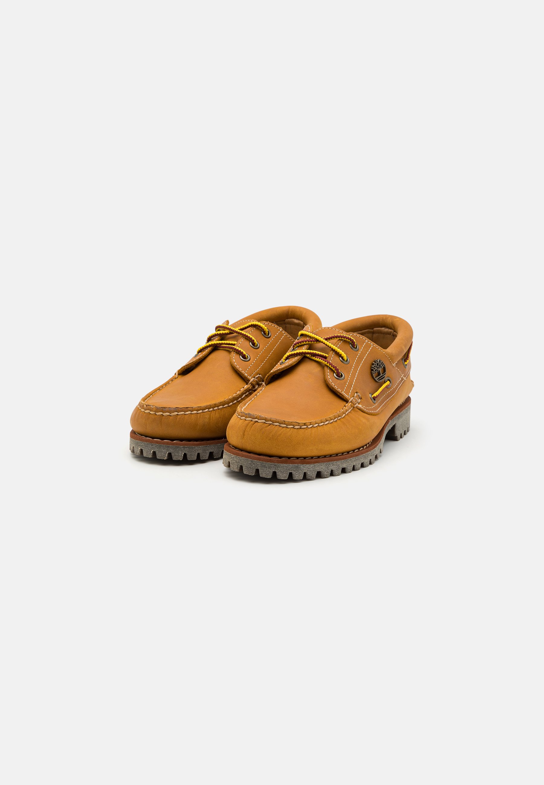 Timberland AUTHENTIC 3 EYE UNISEX - Boat shoes - wheat/camel
