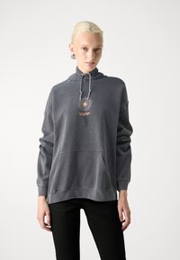 BDG Urban Outfitters CONSTILATIONS MANDALA UNISEX - Sweater - washed black/charcoal