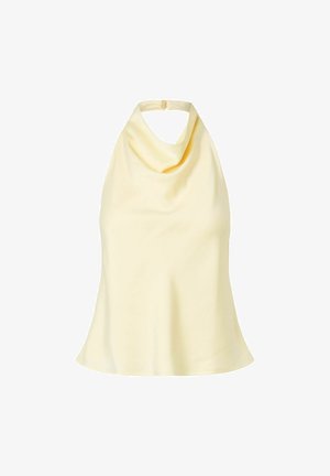 YAS, Halterneck YASPELLA - Bluse - yellow