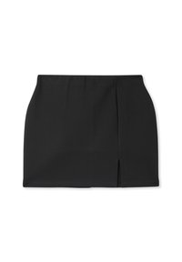 Terranova CON SPACCO - Minigonna - nero