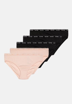 BIKINI 5 PACK - Fecskék - black/pink