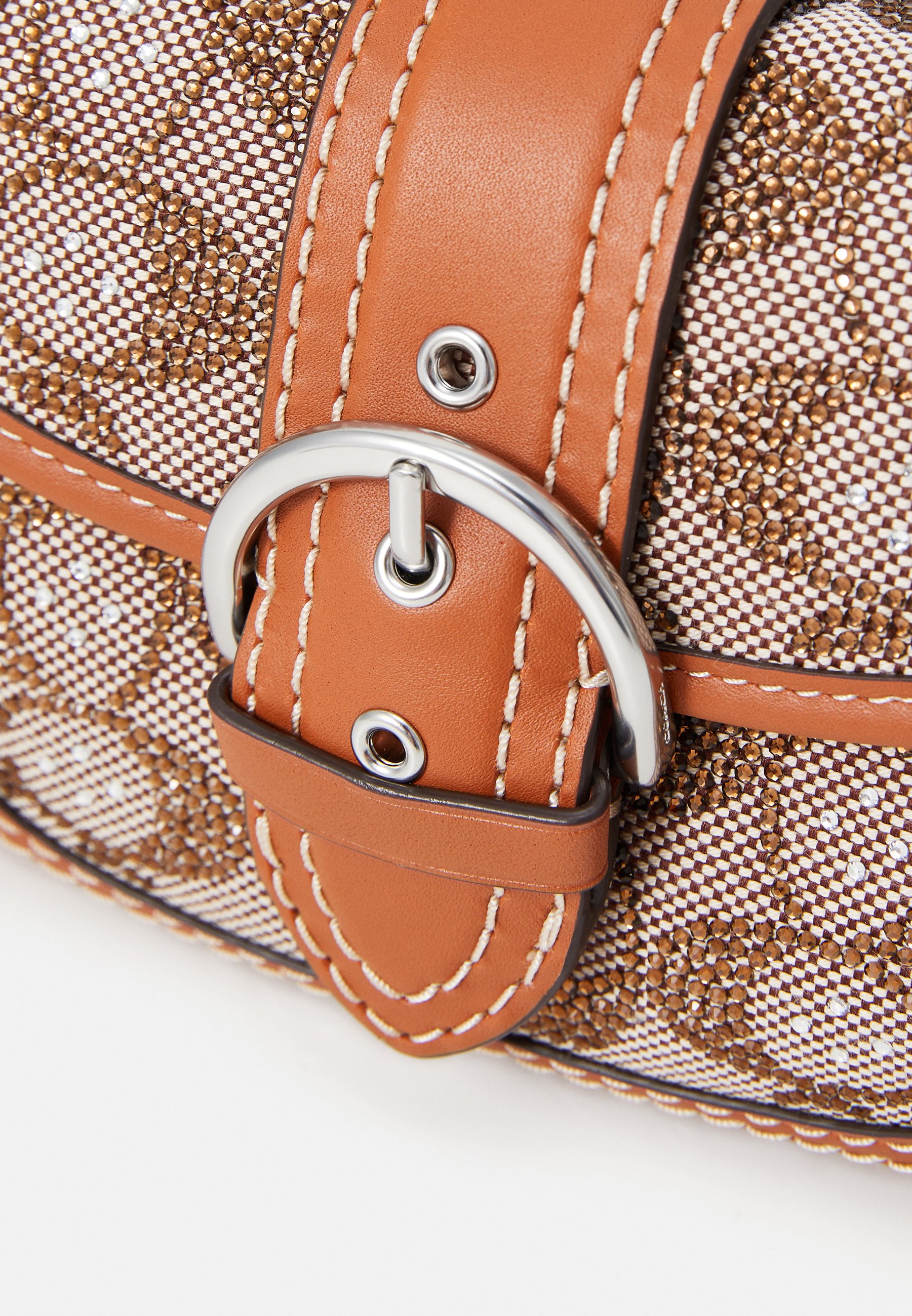 COACH SOHO BAG 25 IN CRYSTAL SIGNATURE JACQUARD - Handbag