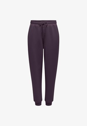 ONLY Play, ONPLOUNGE LIFE HW REG SWT PNT NOOS - Pantalon de survêtement - plum perfect