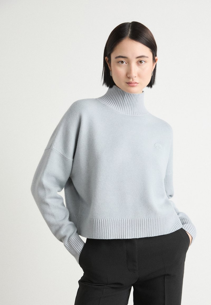 HUGO SESTY - Strickpullover - open grey