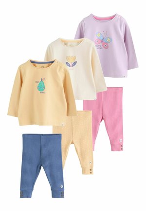 6 PIECE SET - REGULAR FIT - Leggings - purple