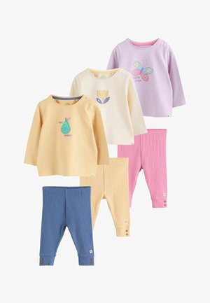 6 PIECE SET - REGULAR FIT - Leggings - Pantaloni - purple