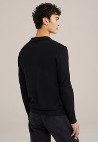 WE Fashion Bluză cu mânecă lungă - black