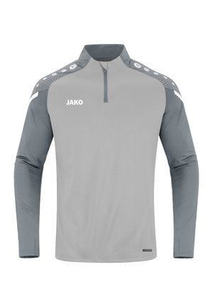 JAKO ZIP PERFORMANCE - Long sleeved top - graugrau