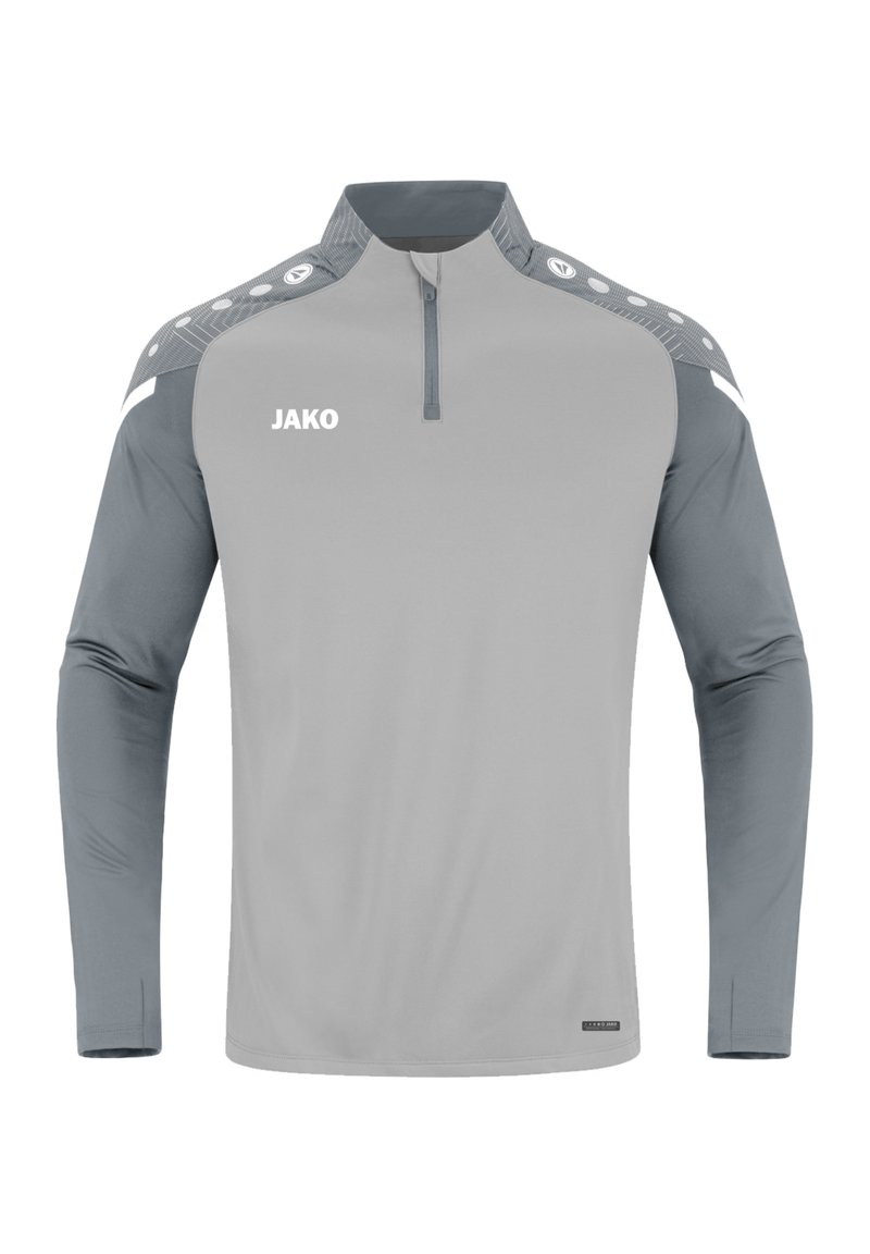 JAKO - ZIP PERFORMANCE - Langarmshirt - graugrau, Vergrößern