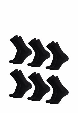 6 PACK - Chaussettes de sport - black