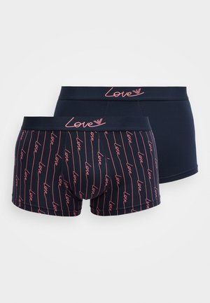 VALENTINE CAPSULE PARTE BASSA TRUNKS 2 PACK - Boksershorts - blue