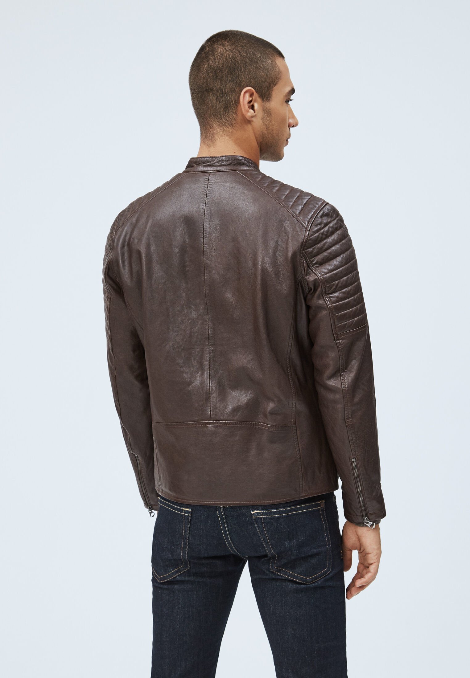 marron jacket
