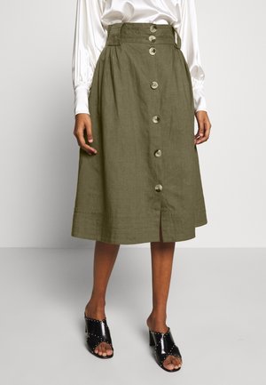 A-Linien-Rock - mottled green