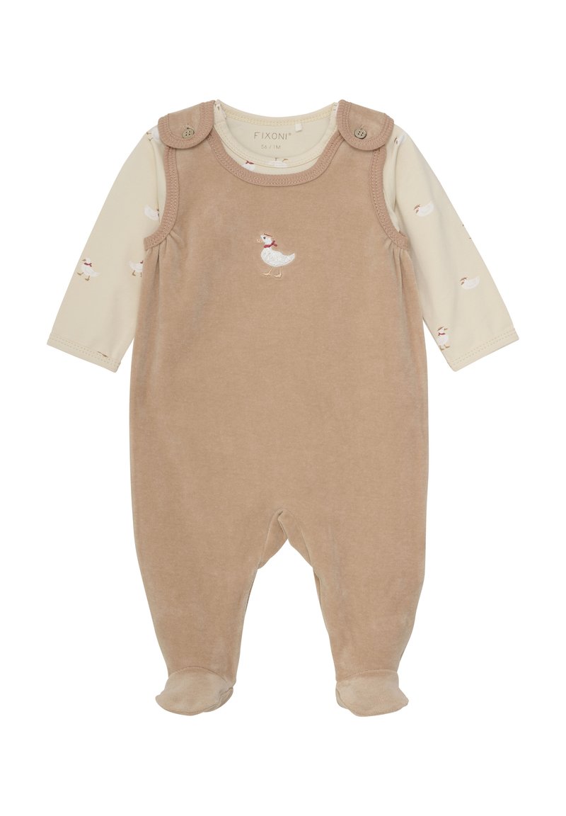 FIXONI SET UNISEX jasny brąz