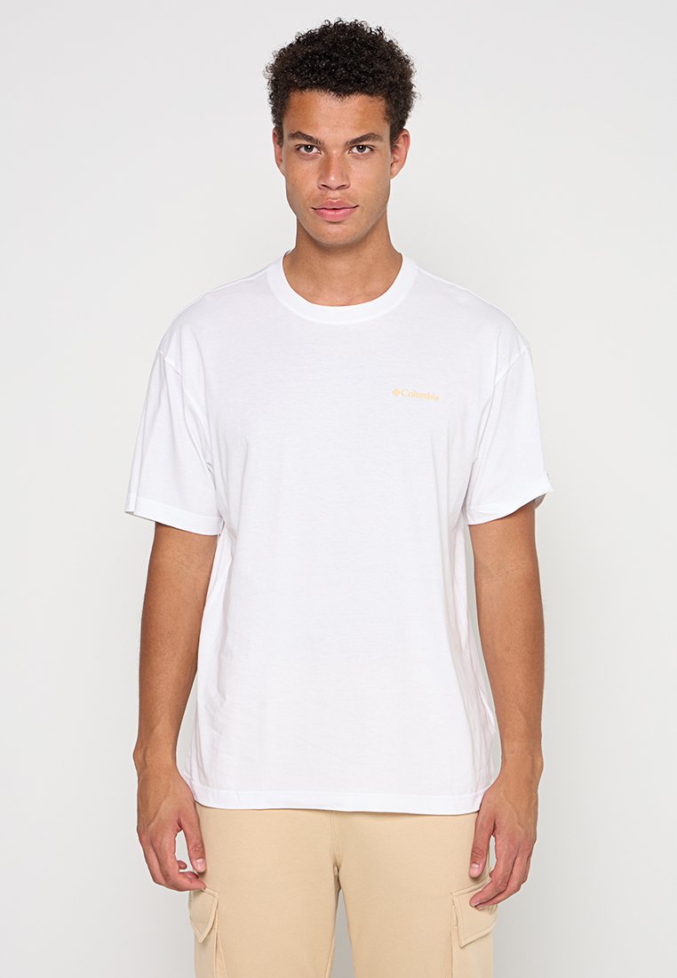 Columbia T-shirt print wit