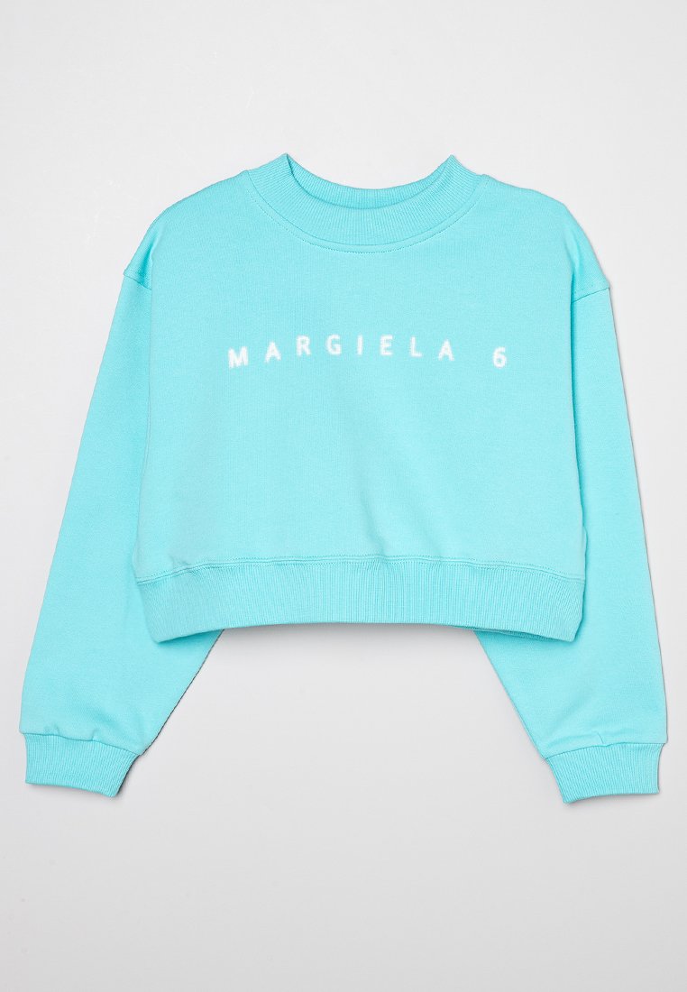 MM6 Maison Margiela Sweater blauw MM6 Maison Margiela Sweater blauw