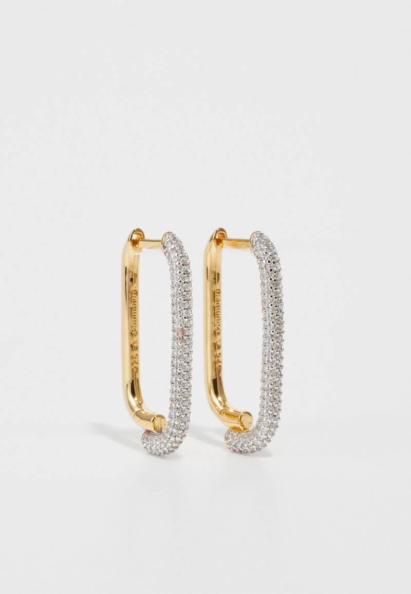 Otiumberg PAVE MOSAIC HOOPS - Ohrringe - gold-coloured
