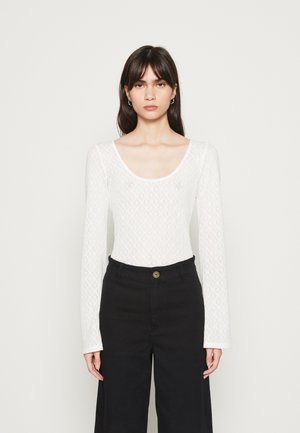 Monki Πουλόβερ - white light