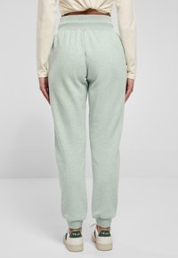 Urban Classics HIGH WAIST - Jogginghose - salvia melange/mint - Zalando.ch