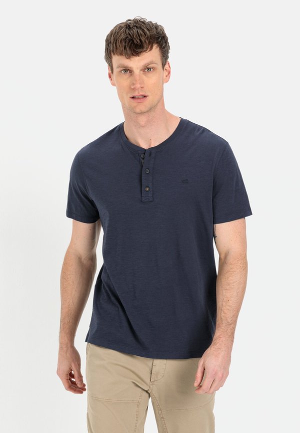HENLEY KURZARM - T-Shirt basic