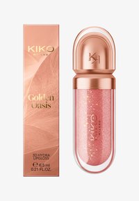 KIKO Milano GOLDEN OASIS 3D HYDRA LIP GLOSS - Läppglans - brune rose