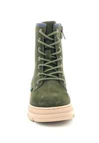 Kickers GOJI - Botines con cordones - kaki
