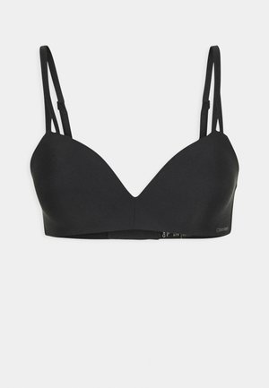 Calvin Klein Underwear SEDUCTIVE COMFORT LIGHT LIFT DEMI WIREFREE - Sujetador básico - black