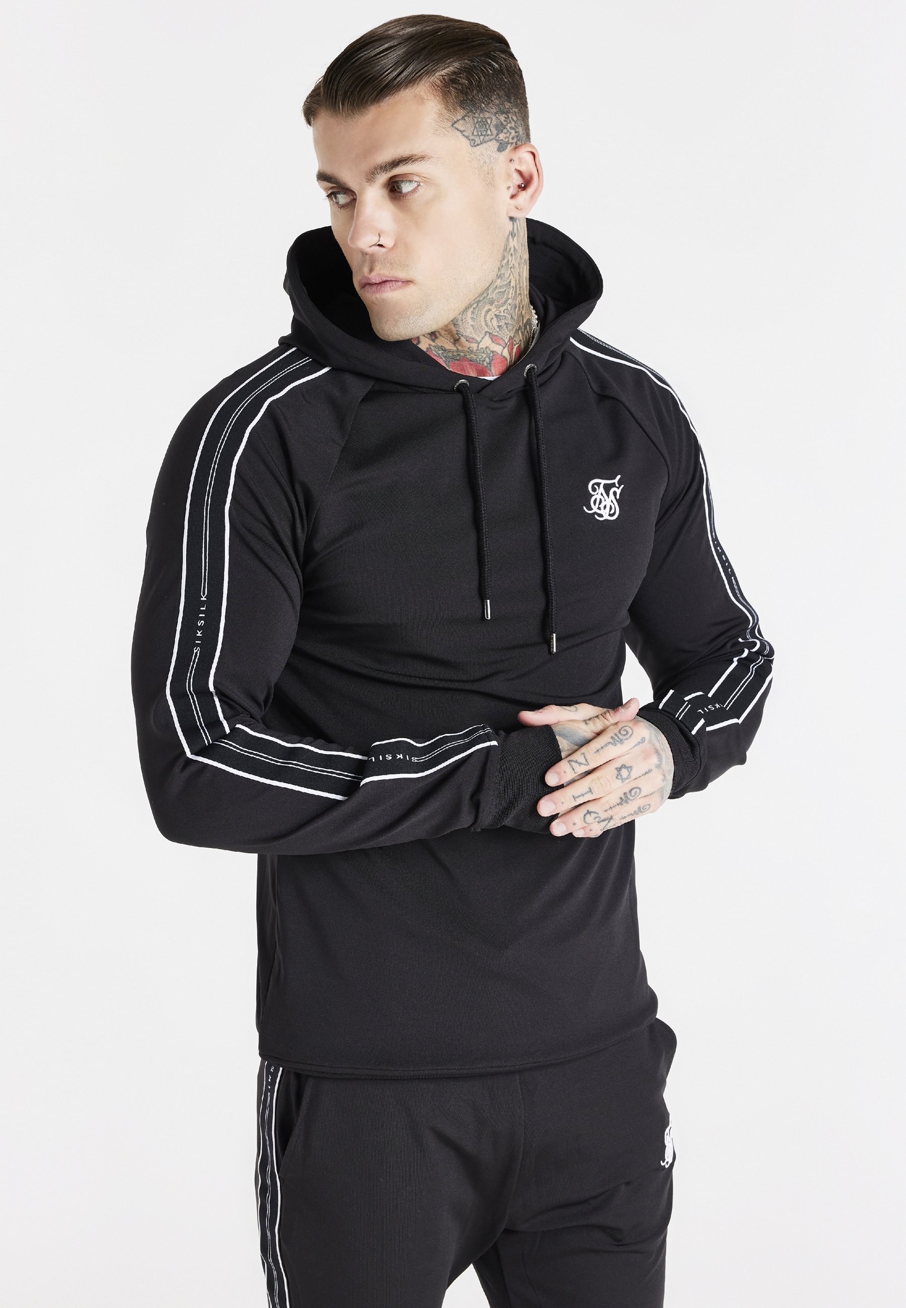 Pull SikSilk Garçon - Gris Foncé Marl, Taille 11-12 Ans, Neuf Avec étiquettes