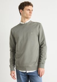 BOSS Melegítőfelső - open grey sixteen