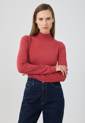 Pullover - dark red