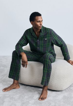 CHECK GIFT BOX - Pyjama - forest green