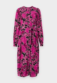 WILLA DRESS - Robe de jour - black/raspberry