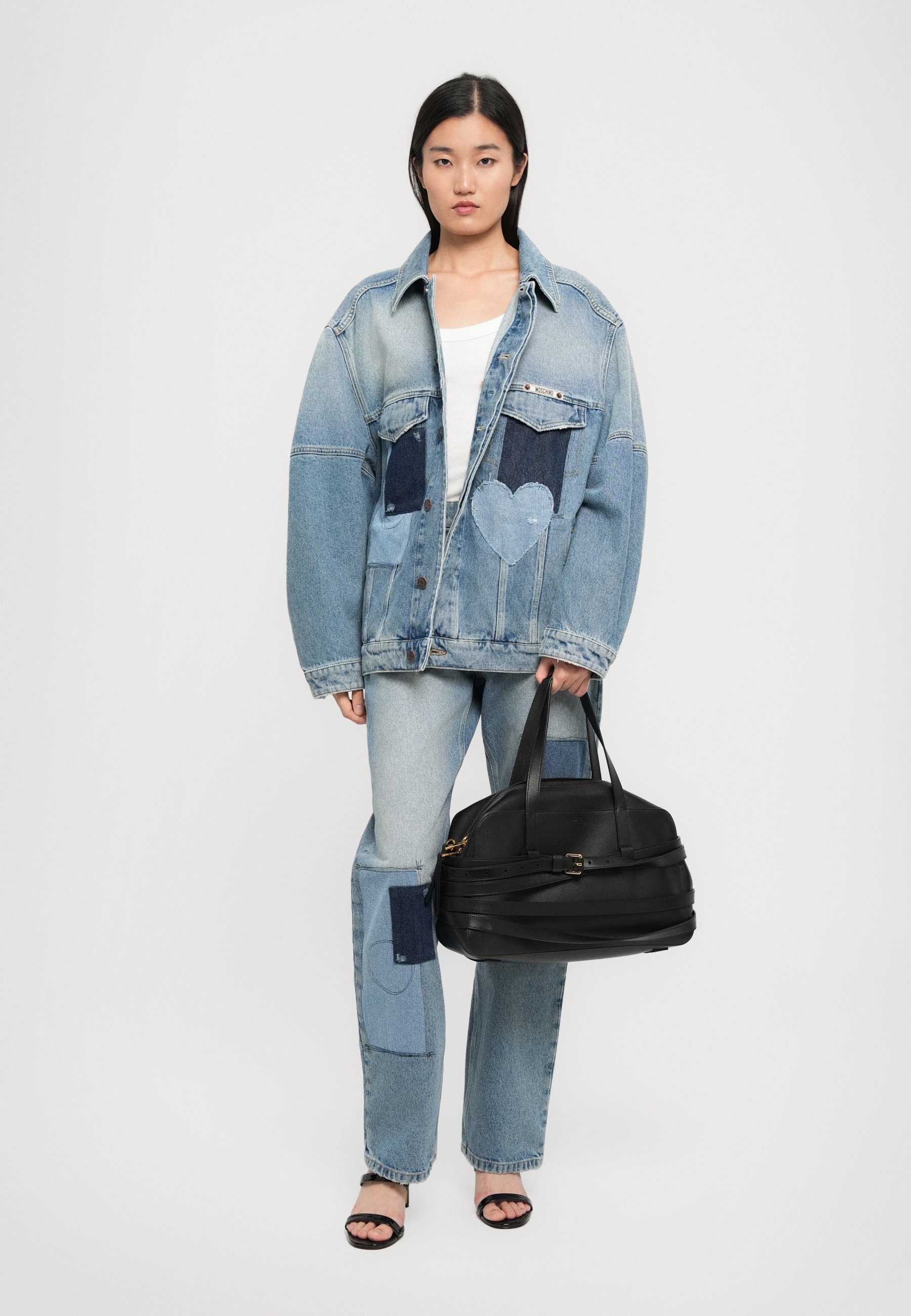 MOSCHINO JACKET - Denim jacket - multi blue/blue - Zalando.co.uk