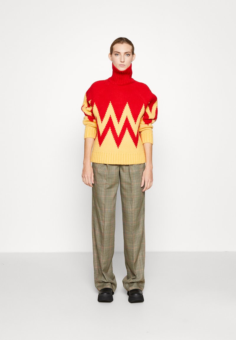 Damen Bekleidung | AKNVAS TURNER Strickpullover tomato/rot - JO59300 Damen Bekleidung | AKNVAS TURNER Strickpullover tomato/rot - JO59300