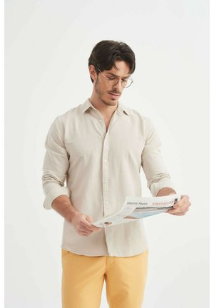 Yves Enzo, Chemise - beige