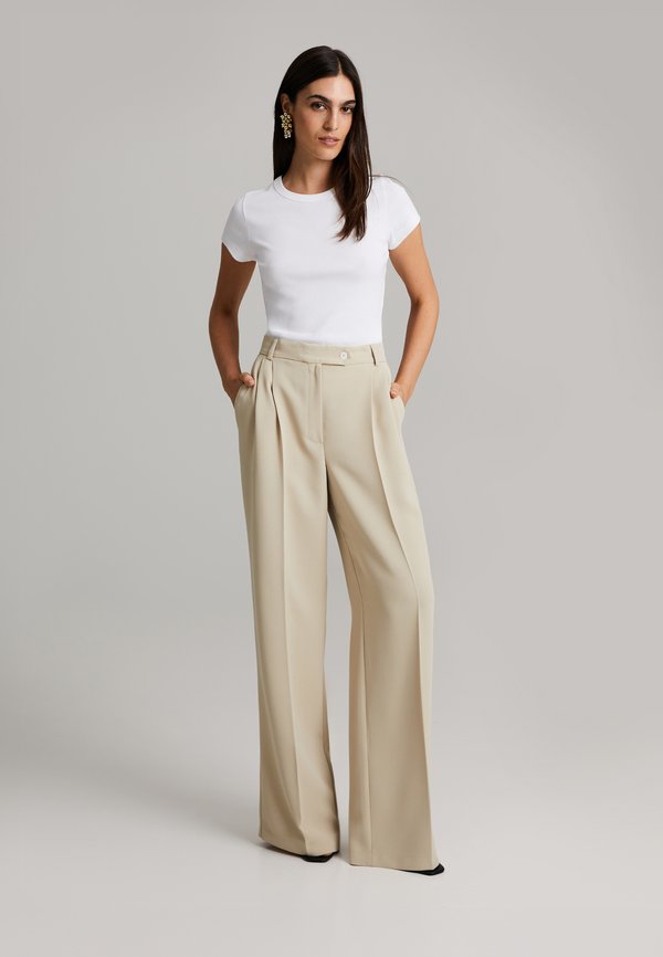 GYTTA - Trousers - champagne