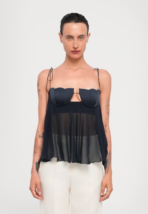 CLEMENCE - Top - navy