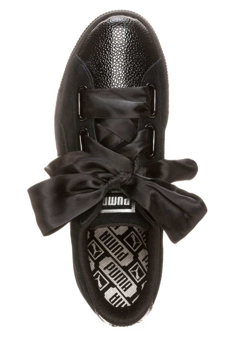 puma heart bubble noir