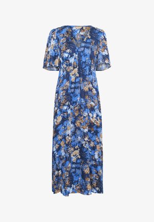 Culture, CUMADI DITTEMARIE LONG - Alkalmi viselet - blue flower foil