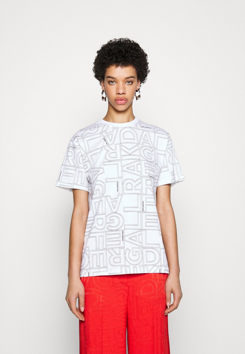 Karl Lagerfeld T-Shirt Track N Rings White main image 0