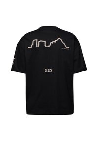 HALO GRAPHIC BOXY - T-shirt med print - black seneca rock