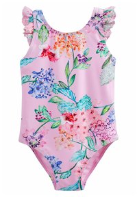 Next FRILL SLEEVED SWIMSUIT - Traje de baño - pink